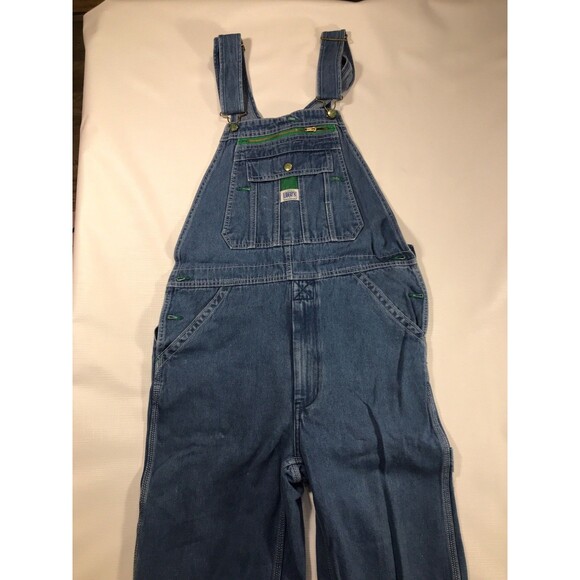 Liberty Denim Blue Bib  Overall Work Farm Outdoor USA See Measurements For Size - Picture 1 of 16